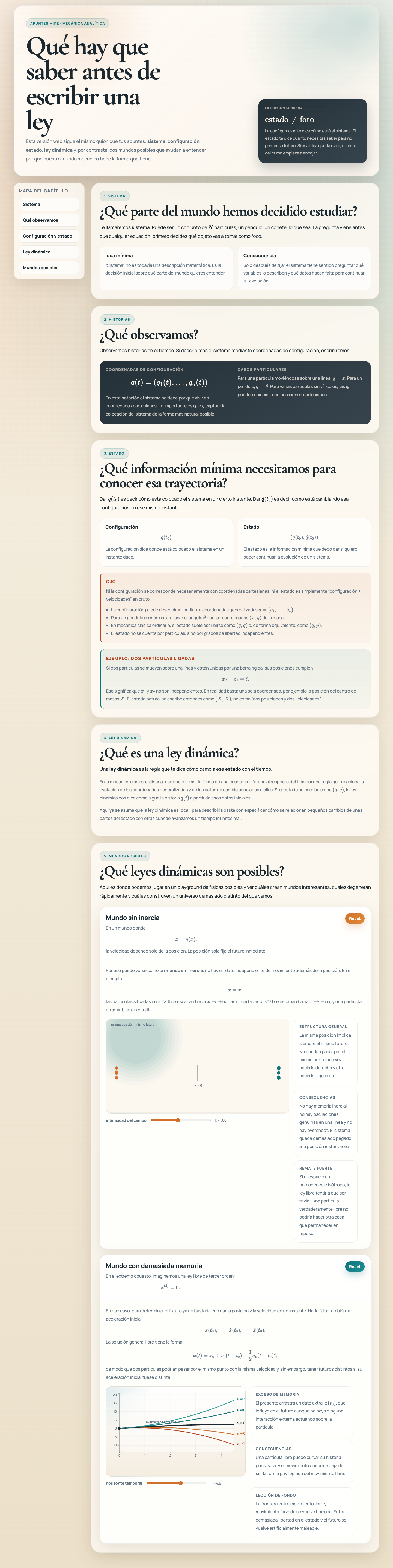 Apuntes de Mecánica Analítica